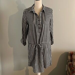 Francesca’s Buffalo Plaid Dress NWT